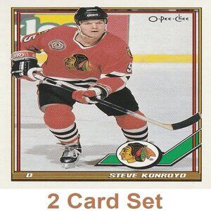 Steve Konroyd Hockey Card Collection